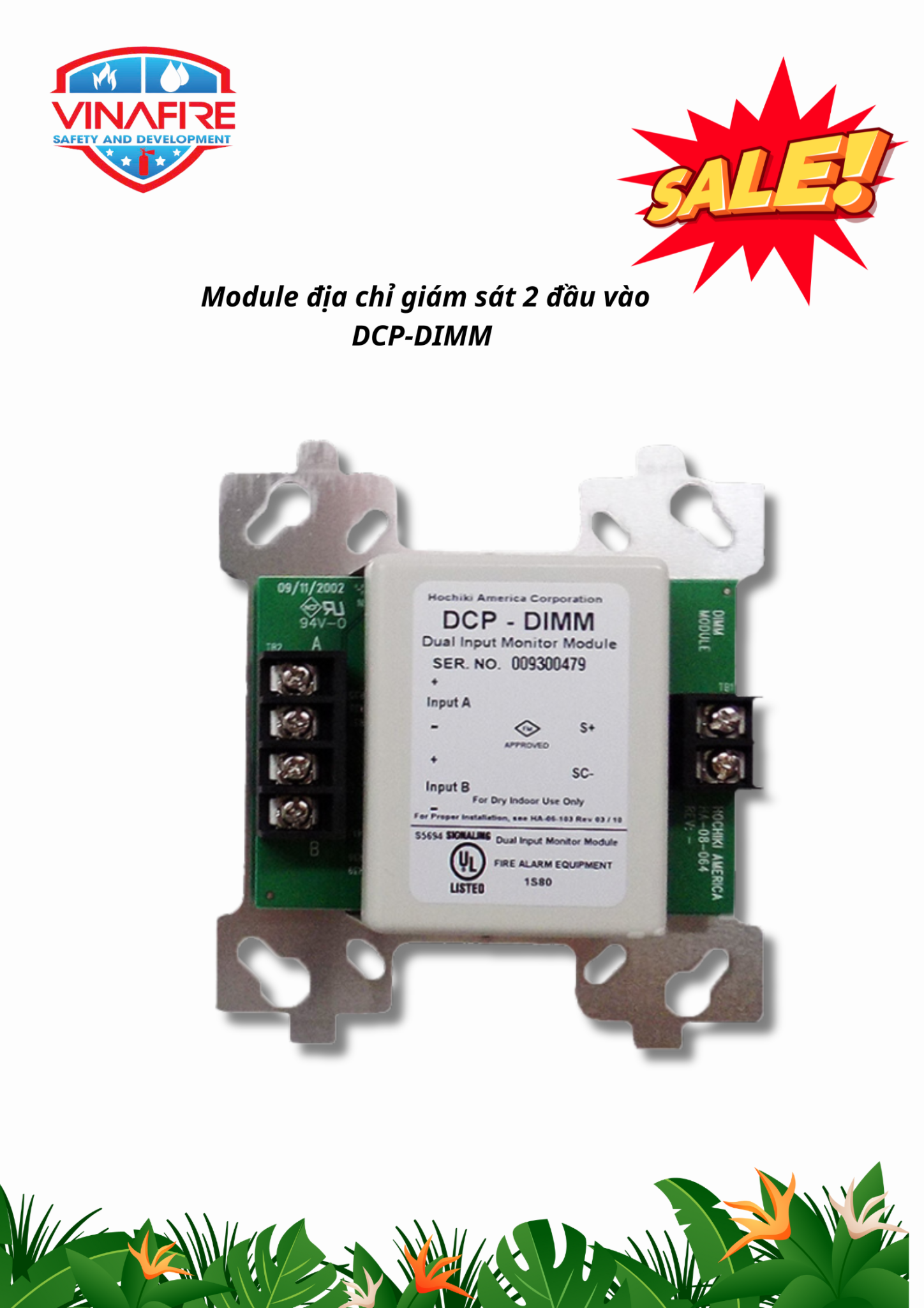 MODULE GIÁM SÁT 2 NGÕ VÀO | DCP-DIMM – PCCC vinafire